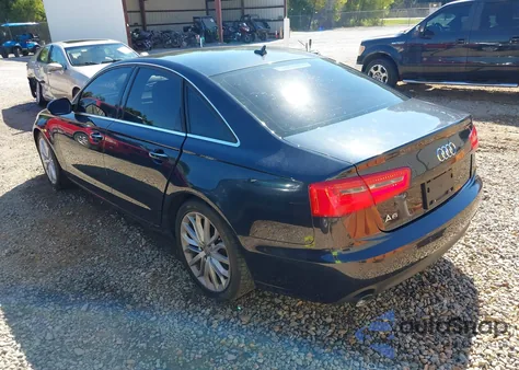 2013 Audi A6 2.0T Premium from USA, damaged, VIN WAUGFAFC7DN107668